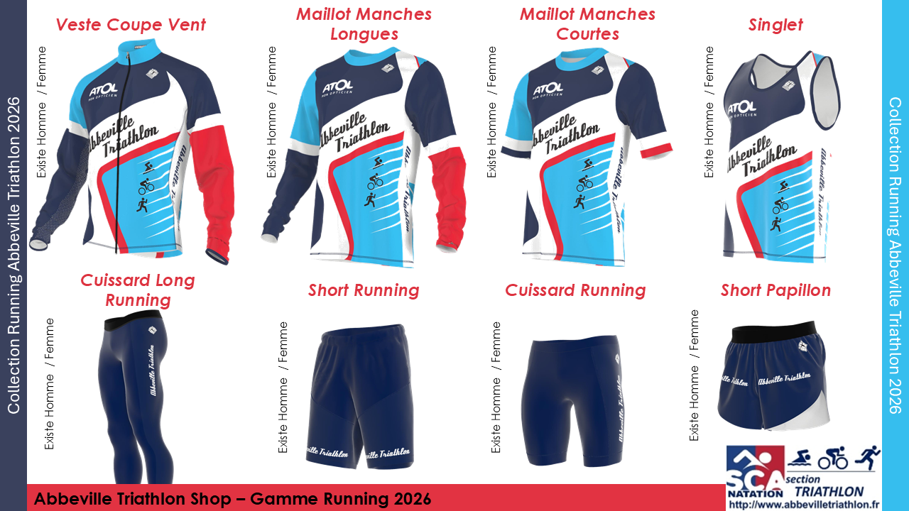 Tenue Running SCA Triathlon